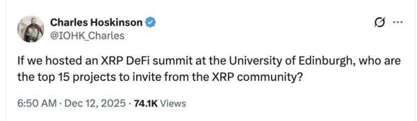 Cardano Founder Makes Surprise DeFi Move, Targeting the XRP Community