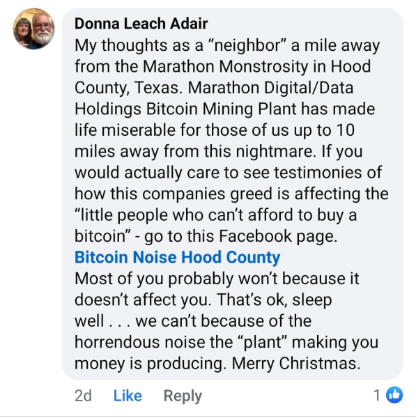 MARA&rsquo;s Bitcoin Mining Became a Nightmare for this Texas Town