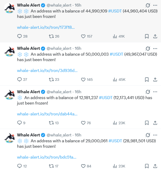 Tether Freezes Over $180 Million as Stablecoins Dominate Illicit Crypto Flows