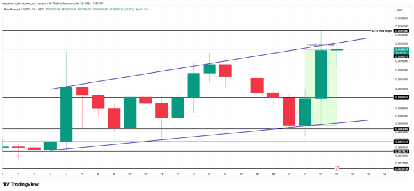 Rain Price Hits New All-Time High, But Chart Shows This Is Just The Beginning