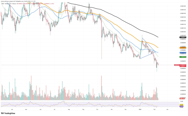 Shiba Inu (SHIB) Painting Worst Pattern Imaginable: Here's Where It Might Recover
