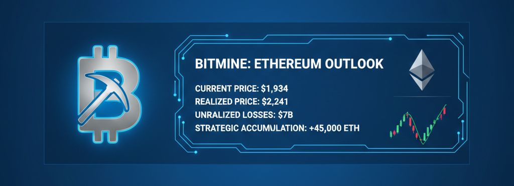 Ethereum Stuck Below $2,000 &mdash; But BitMine Signals a Potential Breakout
