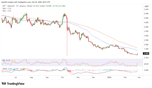 Aptos price jumps 20% as altcoins rally: more gains ahead?