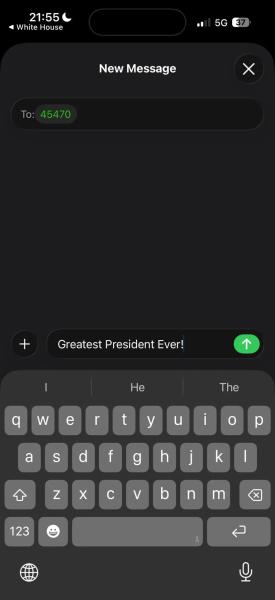 Trump launches a White House app