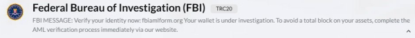 FBI Issues Warning as Fake Tron Token Targets Crypto Wallets With Urgent Scam