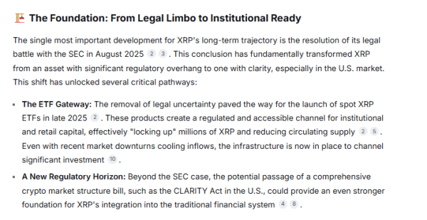 China&rsquo;s DeepSeek AI Predicts XRP Price for 2030