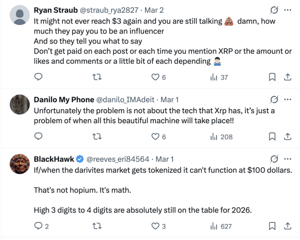 XRPL Dev Explains Why $100 XRP Price Isn&rsquo;t &ldquo;Insane&rdquo;