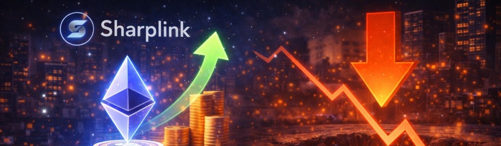 Sharplink Earns Millions in Ethereum Staking Rewards &mdash; But Faces Massive Unrealized Losses