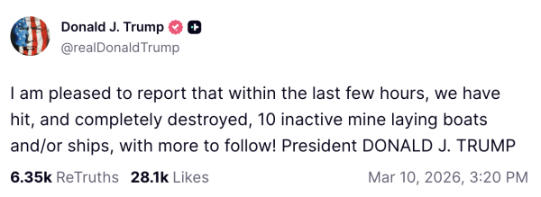 Trump documents meltdown over Iran war on Truth Social