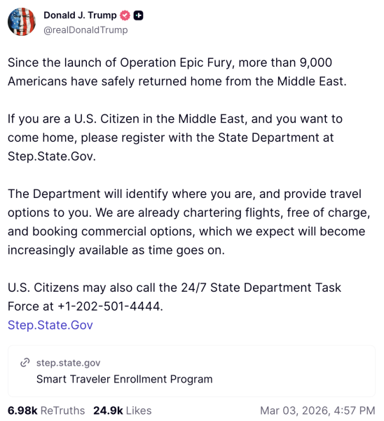 Trump documents meltdown over Iran war on Truth Social