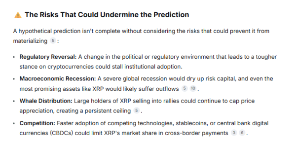 China&rsquo;s DeepSeek AI Predicts XRP Price for 2030