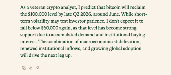 Grok, Claude, Qwen, ChatGPT, and More: 9 AI Models Predict Bitcoin&rsquo;s Next Price Path