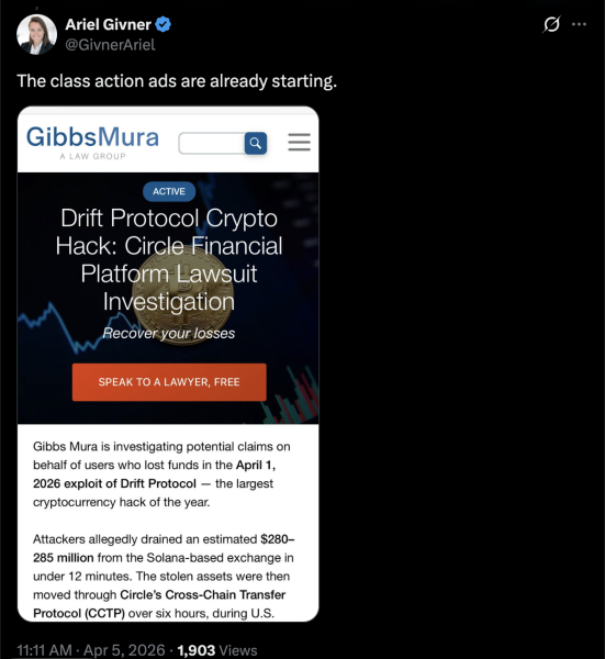 Crypto attorney says Drift incident may qualify as 'civil negligence' Crypto attorney says Drift incident may qualify as 'civil negligence'