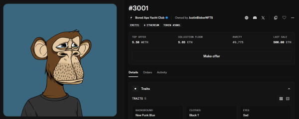 Justin Bieber Purchased a Bored Ape NFT for $1.3 Million; Here is How Much It Is Worth Today Justin Bieber Purchased a Bored Ape NFT for $1.3 Million; Here is How Much It Is Worth Today