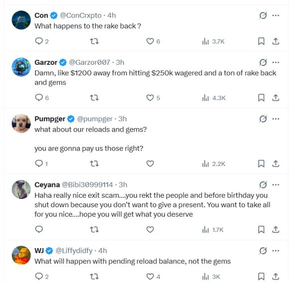 Exposed Solana&rsquo;s casino Luck.io is shutting down, urges players to withdraw funds ASAP