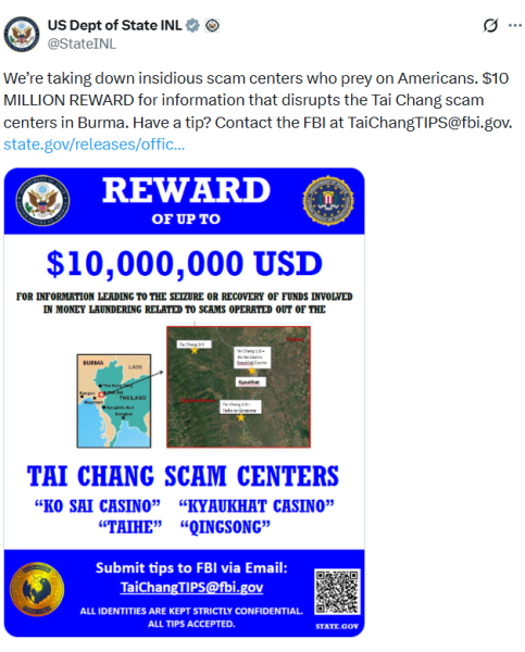 US DOJ strike force 'restrains' $701M in crypto in investment scam crackdown